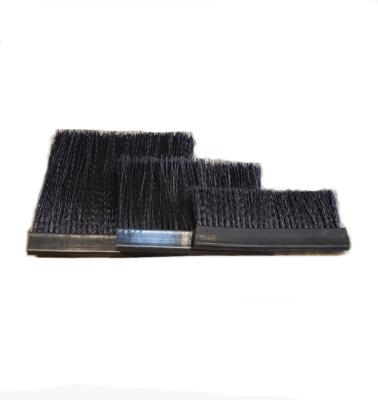 China Cleaning & Customized high quality anti-spatter flanging brush of strip sealer for sale