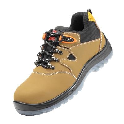 China Nubuck Mesh Leather Woodland Customized Fashion Safety Steel Toe Shoes for sale