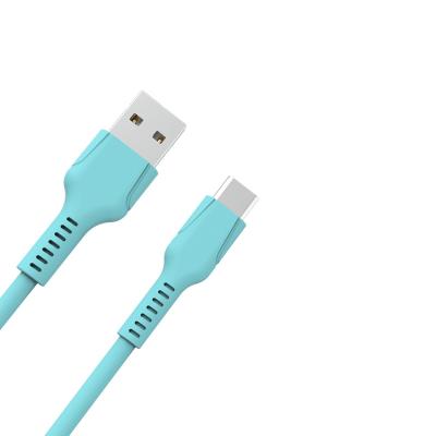 China Wholesale 25cm 2m Micro USB Cable Quick Charging Silicone USB Cable for sale