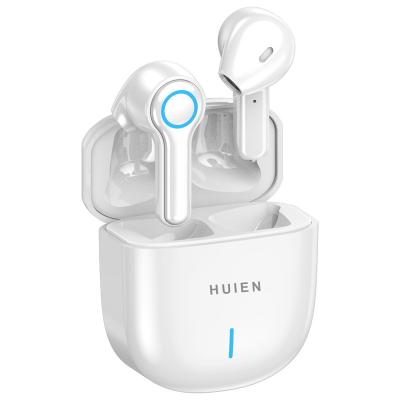 China HUIEN HE-024 In-Ear Earphone M12 TWS5.0 Mini Bluetooth Touch Sports Music Earphones Wireless Earbuds Double In-Ear Headset Blue Tooth for sale