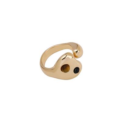 China Vintage Maker Supply 925 Sterling Silver Women Gold Plated Ring for sale