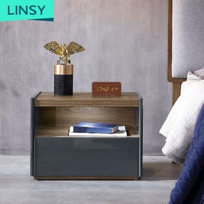 China Simple Modern Mini Storage Small Side Bedside Table Bedroom Nightstand Cabinet (Other) Latest Design Adjustable for sale