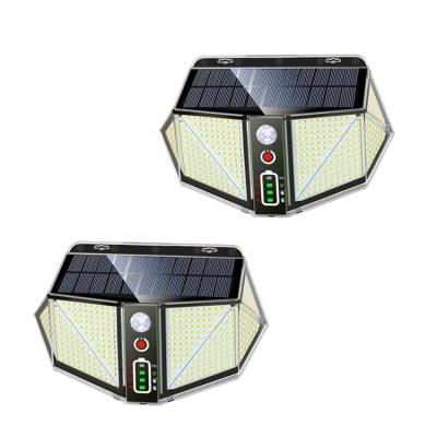 China New 112 LED Garden Solar Panel Power Waterproof PIR Outdoor Motion Solar Sensor LED Wall Lights for sale