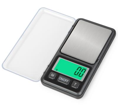 China Digital Weight Gold Electronic Scale Household Mechanical Measuring Scale Weigh Balance 500g/0.01g Stainless Steel Pocket Scale for sale