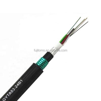 China Telecom Communication Aerail Fiber Optic Cable 12 Core 24 Core 24 Core Fiber Optic Cable hilos GYTS GYTA ADSS hilos GYTS GYTA ADSS Fiber Cable for sale