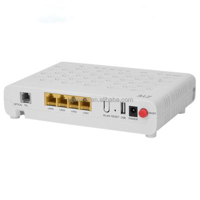 China FTTH network zte f460 fttb f460 v5.2 epon un f460 used 4 port +2voice+USB+WIFI ONU zxhn f460 new second hand epon onu LAN moden ONU router for sale