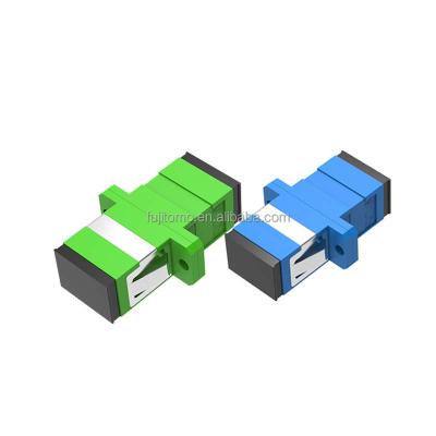 China FTTH SC to SC UPC APC Adapter fiber optic SC UPC coupler for fiber optic cable connector ftth fiber optic adapter for sale