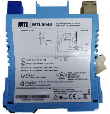 Chine MTL5546 MTL IS Isolator 5500 Series Isolating Driver à vendre