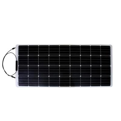 China High Quality Monocrystalline Flexible 180W Solar Panel For Boat Car Syatem 158.75mmx158.75mm for sale