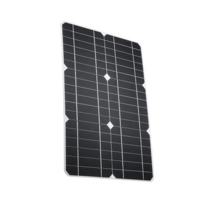 China ETFE/PET/Sunpower optional lightweight 30W thin flexible solar panels for small water pump for sale