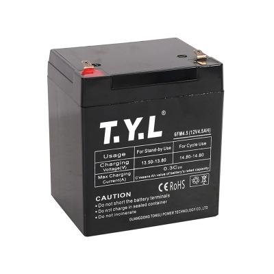 China F1 Solar Powered 4.5 Volt System 12 Ohm Terminal Sealed Lead Acid Rechargeable Battery for sale