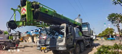 China Zoomlion 500H5 Truck Mounted Crane May 2021 With 9ton Counterweight for sale