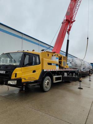 China May 2020 STC300E5 30 Ton Mobile Crane SANY Total Mileage 10488km Working Hour 4261h for sale