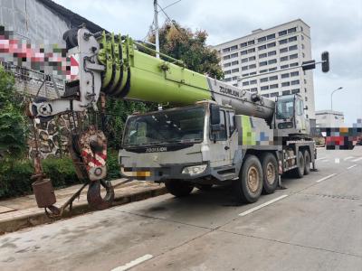 China 2016 80V Zoomlion Truck Crane Main Boom Length 48m Counterweight 13.5t for sale