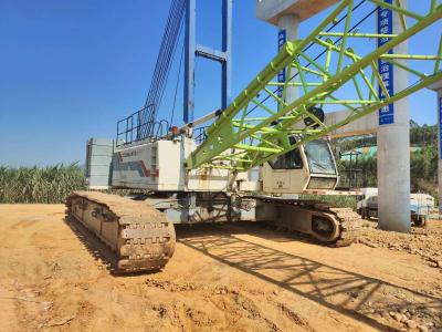 China 2013 Zoomlion QUY130 Heavy Duty Crawler Crane Boom 58m Good Condition for sale