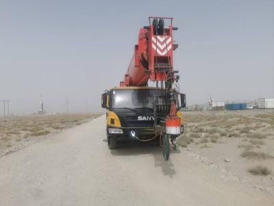 China 2023 Sany Grão usado STC800E5 Boom principal 66m Jib 18,5m contrapeso 16t Tempo de execução 2793h Kilometragem 11,311km Muito boa condição de trabalho à venda
