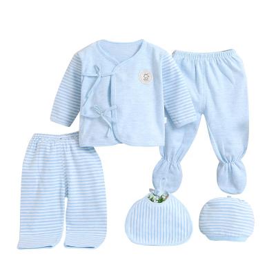 China 5 Piece Newborn Clothing Sets Newborn Baby Clothes Gift Set 5 Piece Unisex Clothing Sets For Newborn Baby for sale