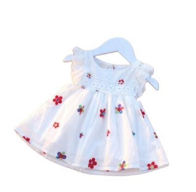 China 2 Year Old Girl Dress White Breathable Cute Party Games Online For Girl Dress Up for sale