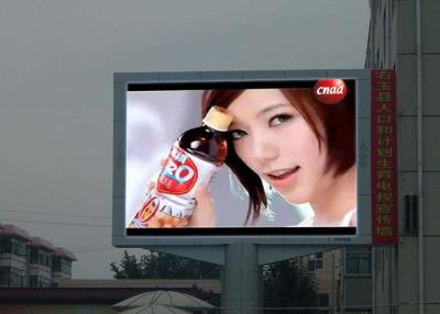 China P10mm Epstar DIP346 1R1G1B IP65 Grade Waterproof Big Advertising LED Billboard for sale