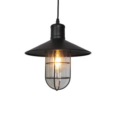 China Nordic Modern Decoration Indoor Bedroom Office Roof Lighting Pendant Lights Ceiling Black For Modern Home Decor Glass-Metal Led Hanging Light for sale