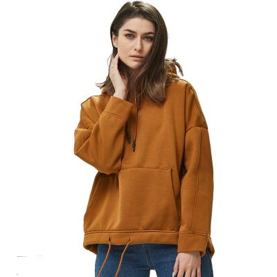 China 2021 Spring Autumn Style Hoodie Oversized Loose Coat Sweatshirt Clothes Long Sleeve Anti-wrinkle Women's Hoodies for sale