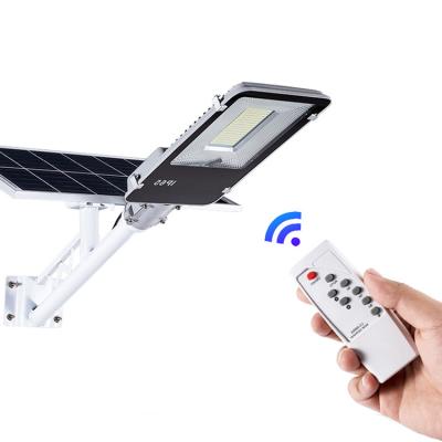 China ROAD 50W 70W 120W Outdoor Road Split Detached Solar Powered Remote Control Dusk To Dawn 12 Hours Work Solar LED Street Light for sale