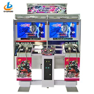 Cina Scanalatura di moneta della macchina del gioco della fucilazione del metallo di crisi di tempo con lo schermo LCD in vendita