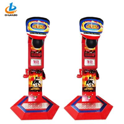 Cina Galleria a gettoni rossa della macchina del gioco/macchina elettronica del punching ball in vendita