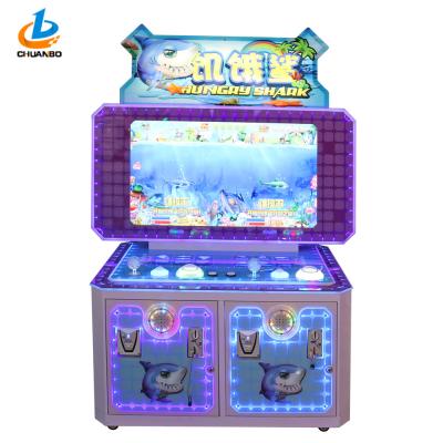 China Hungry Shark Coin Operated Arcade Games Easy Control With Mini Keyboard for sale