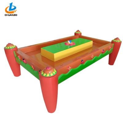 China Tabla al aire libre del juego de la arena de los niños/certificado preescolar del CE de la tabla de la arena en venta