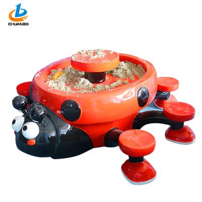 China Amusement OEM Orange  Kids Sand Table For Children'S Puzzle Games for sale