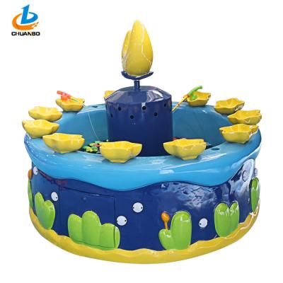 China Bright Color Fishing Game Machine Cute shape Amusement Fishing Pond for sale