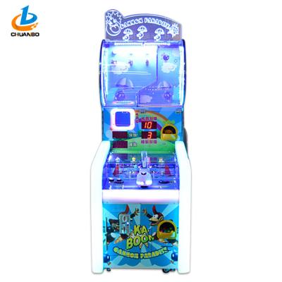 China Electronic Blue Shooting Arcade Machine Hardware Material For Children for sale