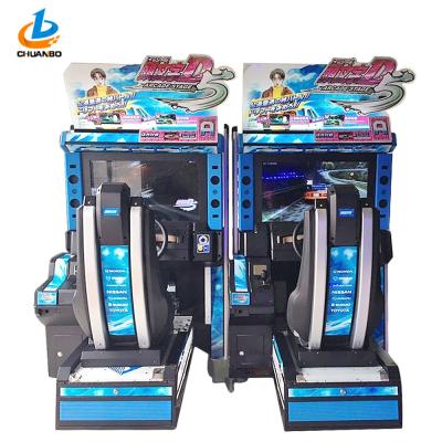 China Electronic Simulator Car Racing Arcade Machine Coin Operated Acrylic Material for sale