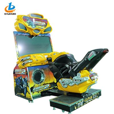 China Custom Motorcycle Racing Arcade Machine 11 Race Tracks 12 Super Racing Cars for sale