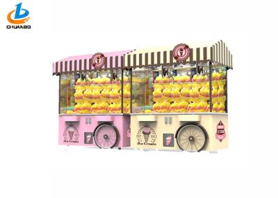 China Ice Cream Two Players Arcade Claw Machine / Children 'S Grabber Machine for sale