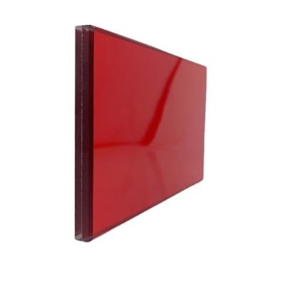 China 3+3mm 4+4mm 5+5mm Modern Red Blue Green Yellow Tinted Colored 6+6mm Laminated Glass Prices for sale