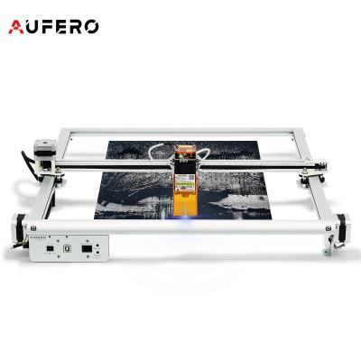 China Hotels Aufero Laser 2 Laser Engraving Cutting Machine 10000mm/min Speed ​​DIY Laser Cutter 5.5W Output Power 0.08mm New Eye Protection for sale