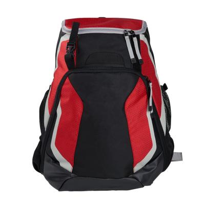 China The batch is packing the baseball backpack support the 2-piece baseball bats with the compartment exhaled with shoes to men with the multi pockets for sale