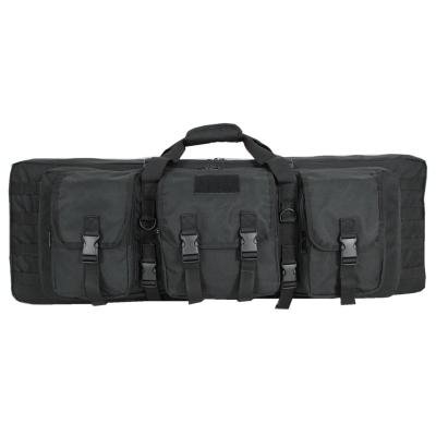 China Portable Soft Gun Case ALPHA Double Gun Bag Waterproof Soft Tactical Gun Backpack For Storage And Carrying for sale