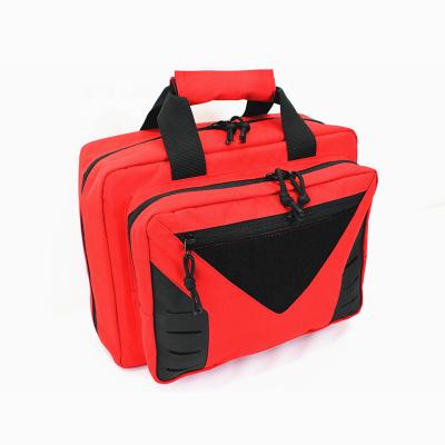 China Waterproof ALPHA Double Scoped Pistol Case Firearm Tactical Bag For Outdoor Hunting Shooting Range for sale