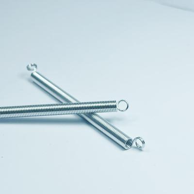 China Spiral Custom Galvanized Short Hook Side Extension Spring for sale