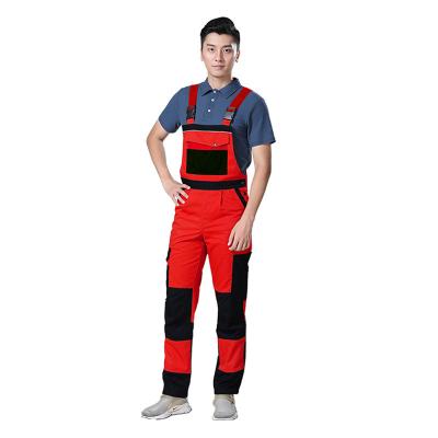 China Oil Resistant/Waterproof/Anti-Static Men's Suspenders Work Clothes Auto Repair Machine Sling Installation And Maintenance Wear-Resistant Breathable Pants for sale