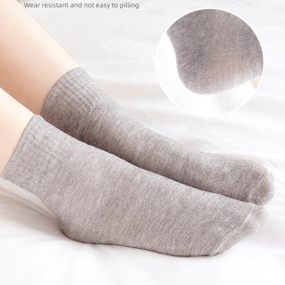 China Athletic Customizable Disposable Socks Women's Thin Cotton Socks Wearable Compression Socks for sale