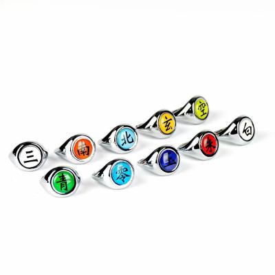 China From Japan Factory Wholesale Anime Ninja Ring Set With Gift Box Sales Directly for sale