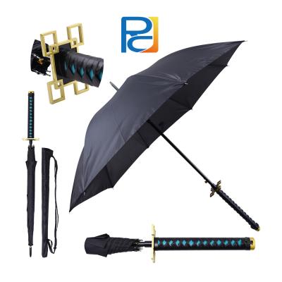 China Japan Demon Slayer Tokitou Muichirou Anime Umbrella for cosplay for sale