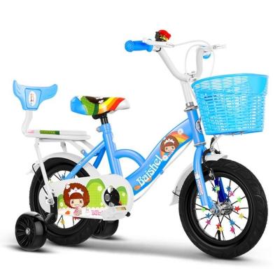 China Children Bike Kids Bike 12-18 Inch Steel 4 Wheel Bike Children Kids Bike For Girls 3-10 Years Old for sale