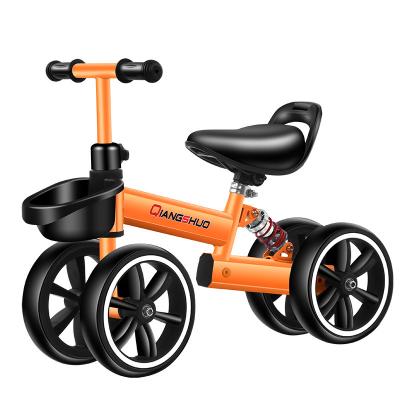 China Children Bike Kids Bike Adjustable Kids Walking Safe Mini Balance 4 Wheel Baby Bike with Non-slip Wheel for sale