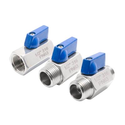 China General Stainless Steel Mini Ball Valve Ball Valve Mini Ball Valve Price for sale