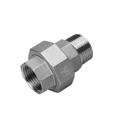 China Pipe Lines Connect Cubic M /F-Z 304 Stainless Steel &316 Union Pipe Coupling Male-Female Stainless Steel Pipe Fittings for sale